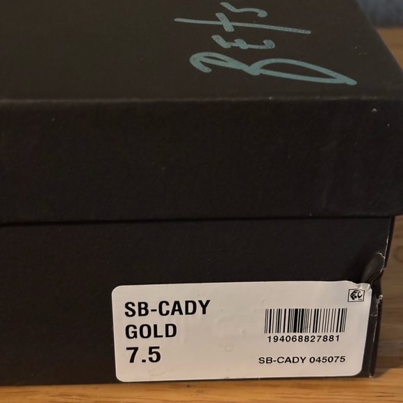 Betsey Johnson Sparkling Gold Ankle Booties - Picture 6 of 9